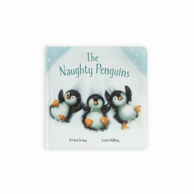 Jellycat The Naughty Penguins Books USA | 56013QJUT